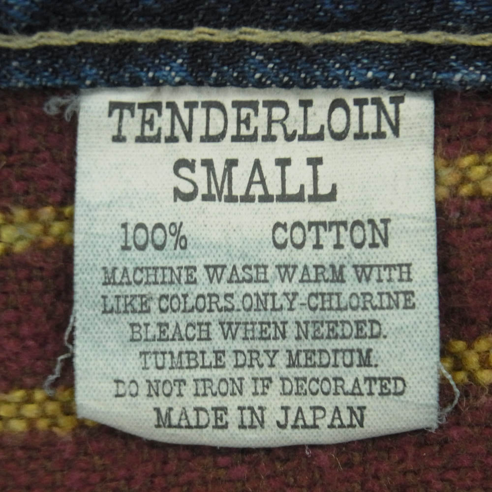 TENDERLOIN テンダーロイン T-RIDERS シンチバック セルビッチ 赤耳