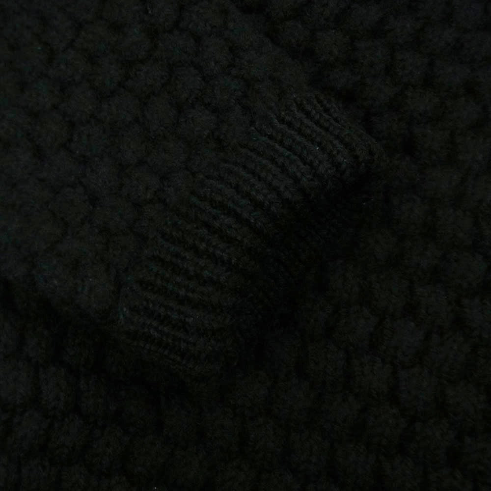 TENDERLOIN テンダーロイン 16AW T-SWEATER POPCORN ポップコーン クルーネック セーター ニット ブラック系 M【中古】