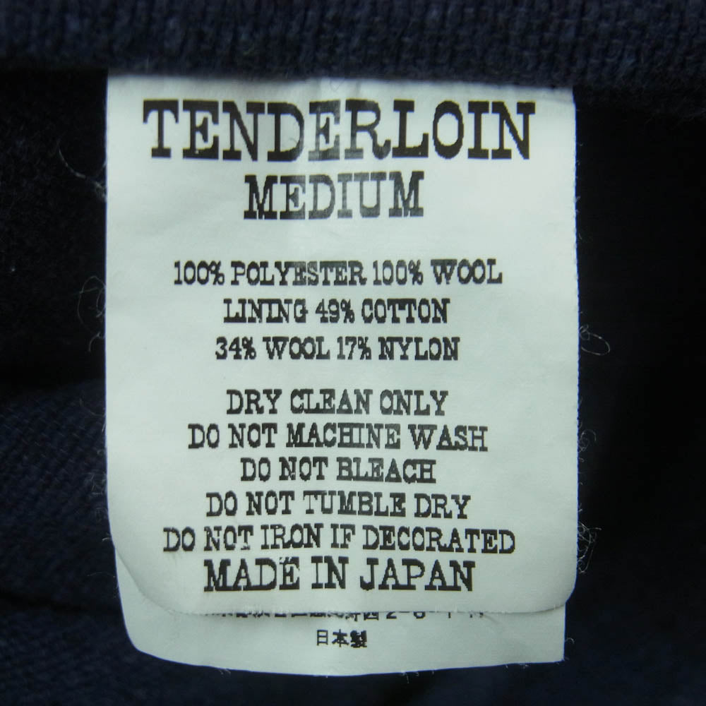 TENDERLOIN テンダーロイン 13AW T-HUSKY JKT ハスキー ボア ジャケット 日本製 ダークネイビー系 M【中古】