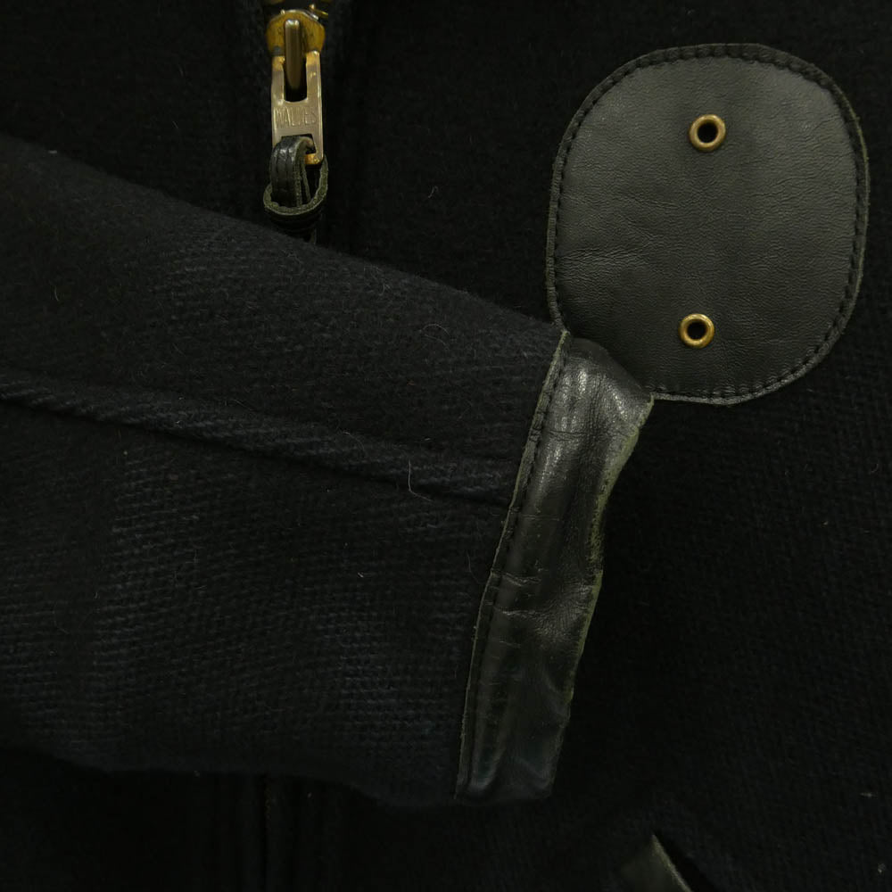 TENDERLOIN テンダーロイン T-POLICEMAN JKT 2nd ポリスマン ウール 襟レザー ジャケット ブラック系 S【中古】