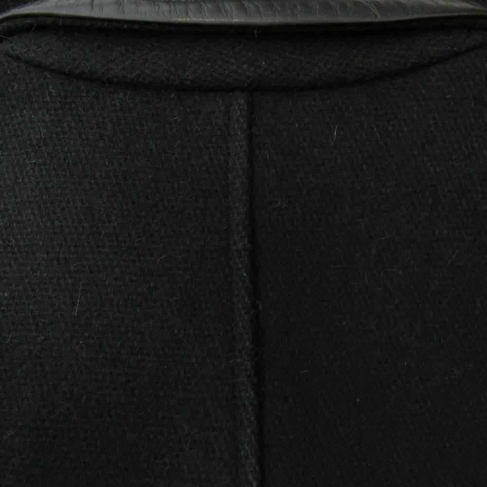 TENDERLOIN テンダーロイン T-POLICEMAN JKT 2nd ポリスマン ウール 襟レザー ジャケット ブラック系 S【中古】