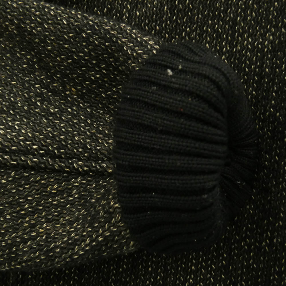 TENDERLOIN テンダーロイン T-BROWN BEACH JKT ブラウン ビーチ スナップボタン ウール ニット ジャケット ダークブラウン系 S【中古】