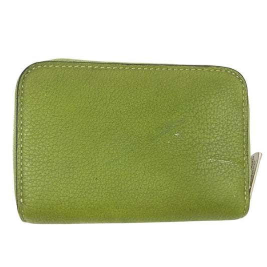 WILDSWANS ワイルドスワンズ SC-LAFARO シュランケンカーフ ラファロ ラウンドジップ コインケース 小銭入れ グリーン系【中古】