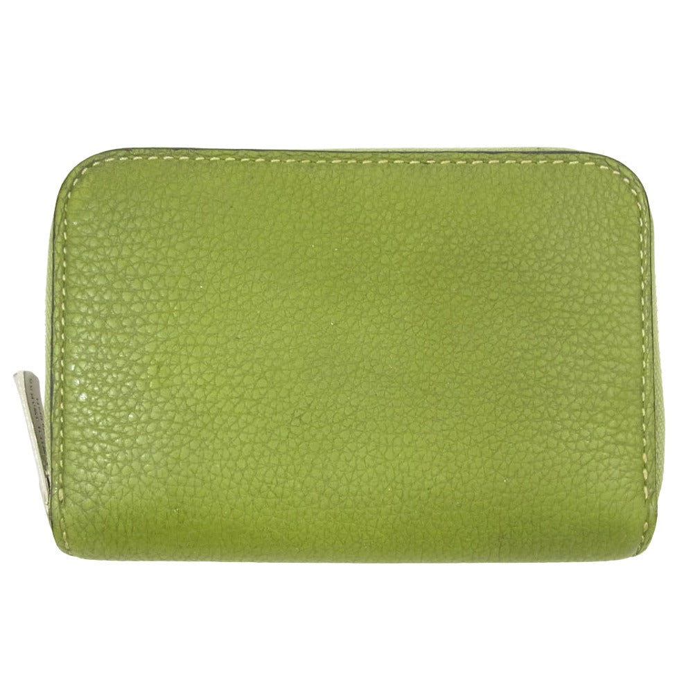 WILDSWANS ワイルドスワンズ SC-LAFARO シュランケンカーフ ラファロ ラウンドジップ コインケース 小銭入れ グリーン系【中古】