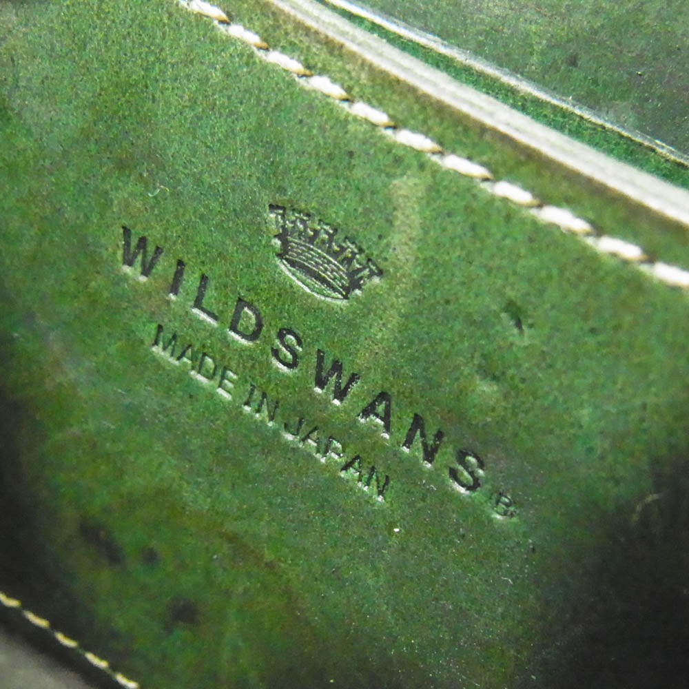WILDSWANS ワイルドスワンズ SC-LAFARO シュランケンカーフ ラファロ ラウンドジップ コインケース 小銭入れ グリーン系【中古】