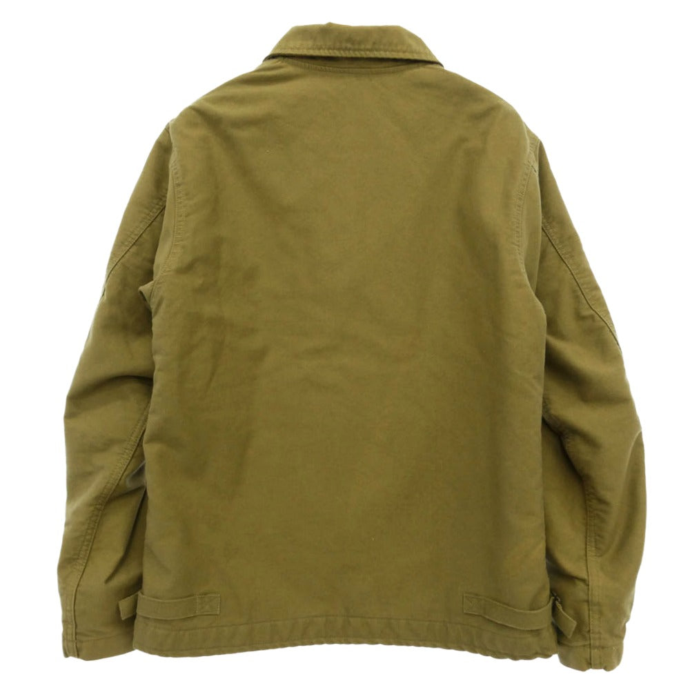 ネイビーデパートメント UC-111-018 A-2 1964 JACKET ミリタリー ジャケット モスグリーン系 38【中古】