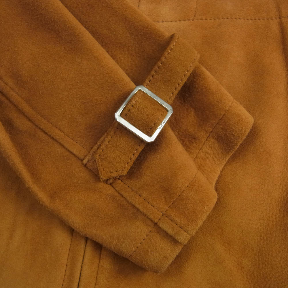 レターズ LFBA-LJ0001 WESTERN PINKING JACKET ゴートレザー ウエスタン ジップアップ レザー ジャケット ブラウン系 S【中古】