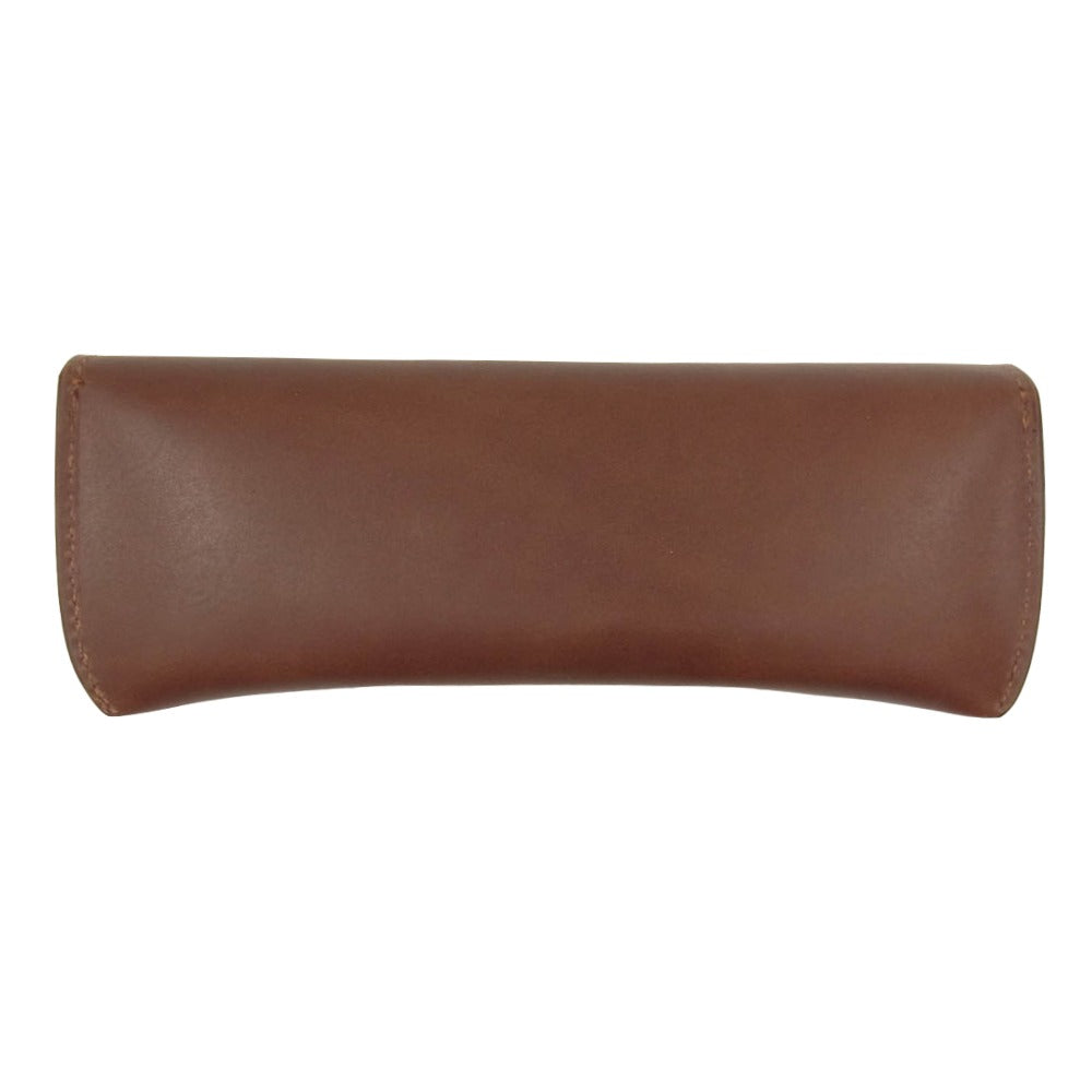 SOMES SADDLE ソメスサドル レザー メガネケース ブラウン系【美品】【中古】