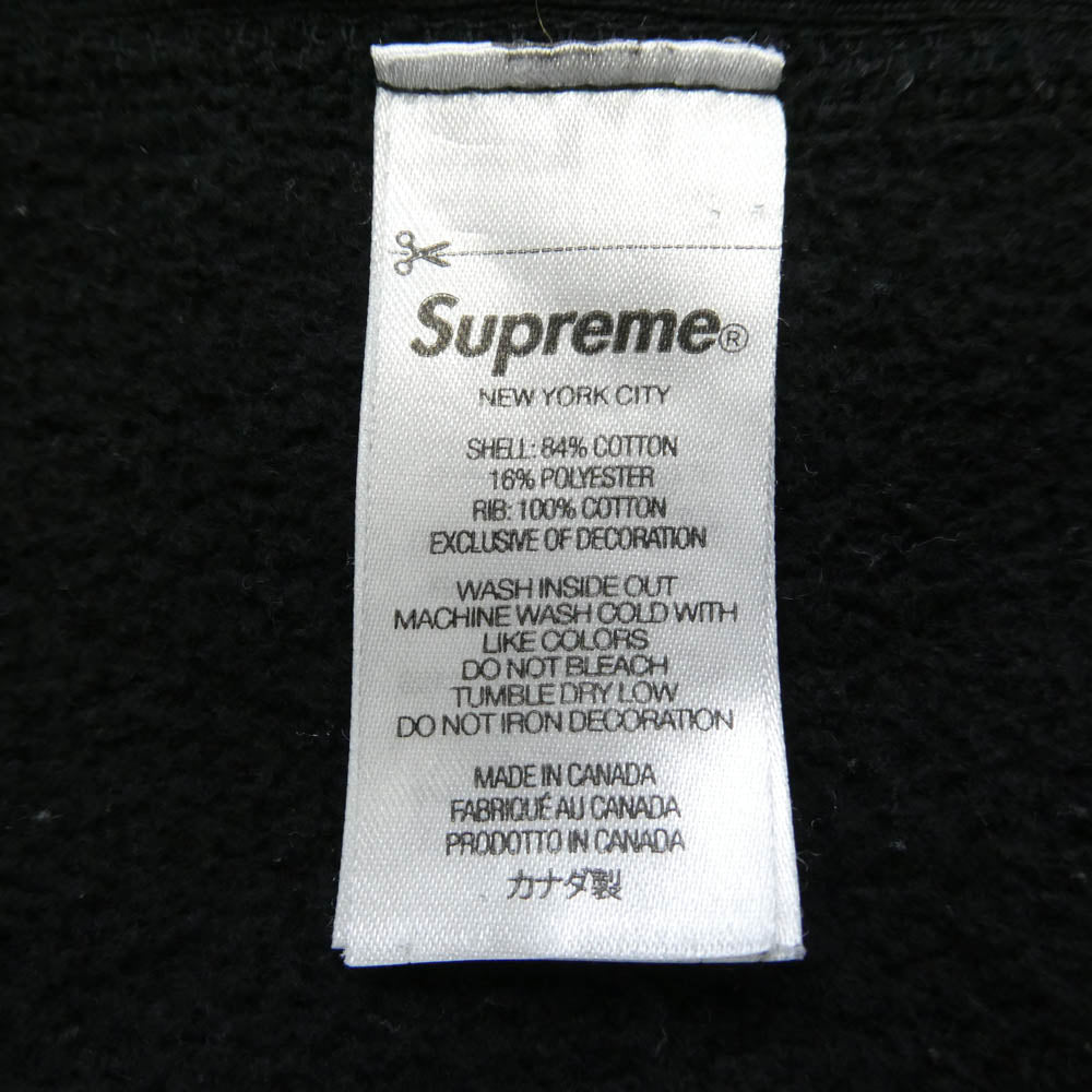 Supreme シュプリーム 23AW Box Logo Hooded Sweatshirt ボックス ロゴ フーディー スウェットシャツ プルオーバー パーカー ブラック系 L【中古】