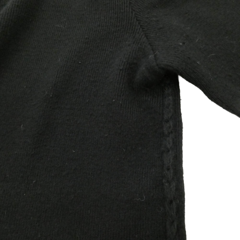 Yohji Yamamoto ヨウジヤマモト ファム 98AW アーカイブ FY-B16-957 ウール ニット セーター ブラック系 S【中古】