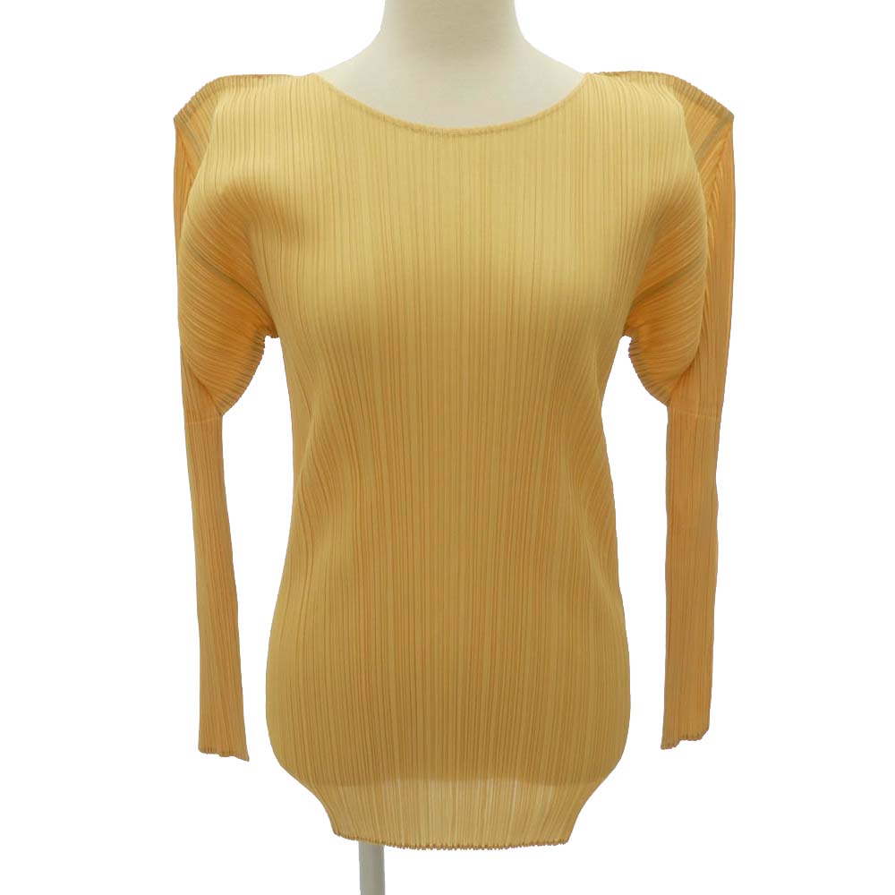【美品】プリーツプリーズ イッセイミヤケ長袖ハイネックPP05JK005サイズ4 PLEATS PLEASE プリーツプリーズ イッセイミヤケ PP05-JK005 プリーツ