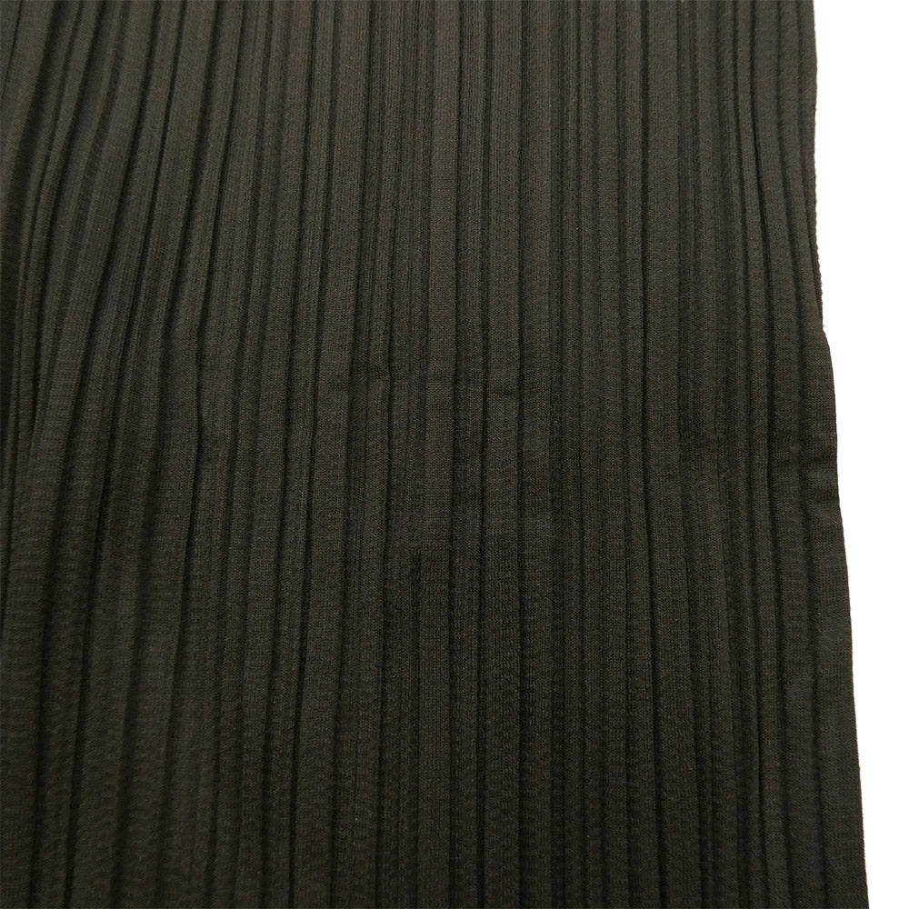 PLEATS PLEASE プリーツプリーズ イッセイミヤケ PP53-JK404 プリーツ加工 ボトルネック 長袖 カットソー ブラック系 4【中古】