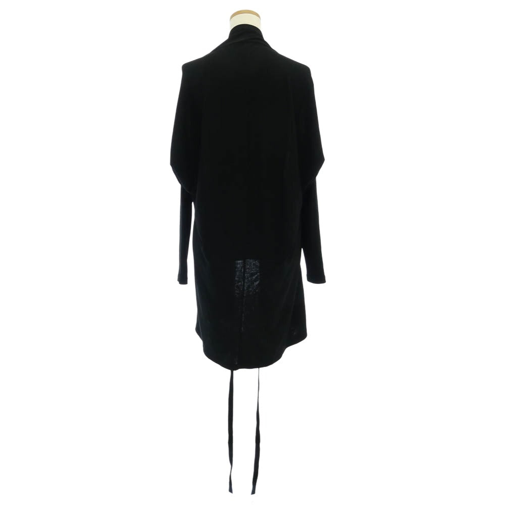 Yohji Yamamoto ヨウジヤマモト ファム 06SS アーカイブ FR-T09-059 コットン ロング カーディガン ブラック系 2【中古】