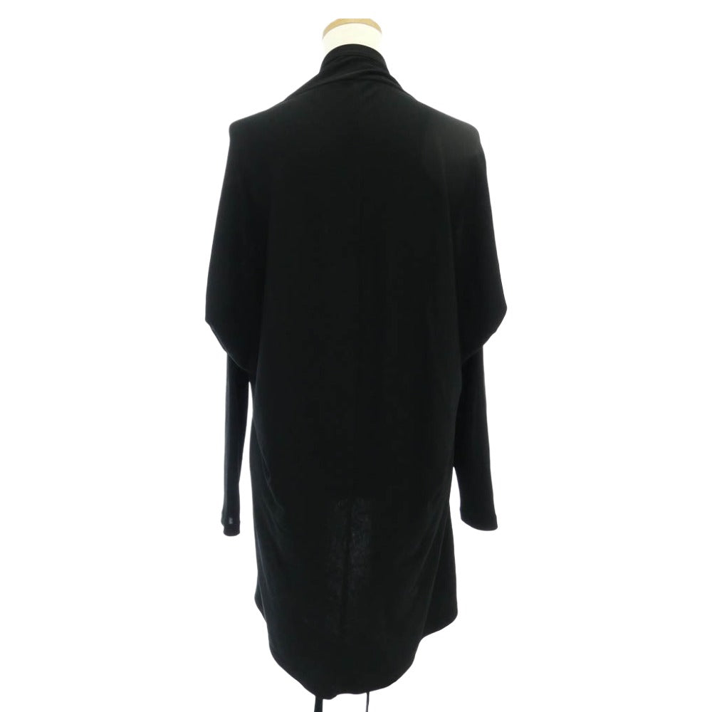 Yohji Yamamoto ヨウジヤマモト ファム 06SS アーカイブ FR-T09-059 コットン ロング カーディガン ブラック系 2【中古】