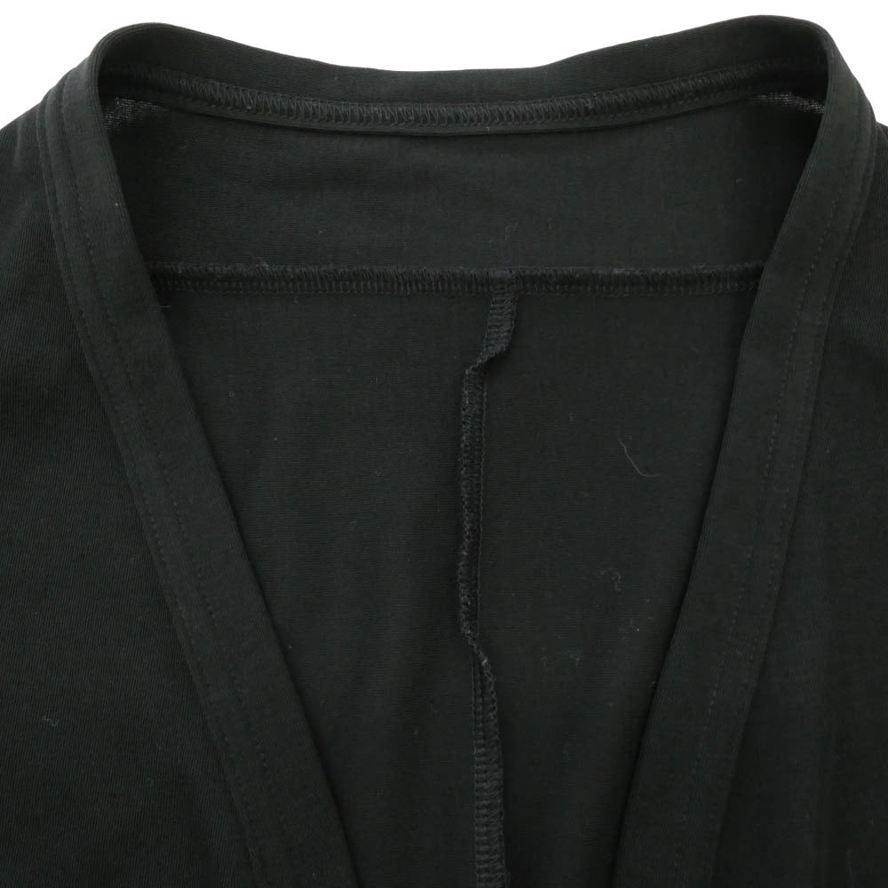 Yohji Yamamoto ヨウジヤマモト ファム 06SS アーカイブ FR-T09-059 コットン ロング カーディガン ブラック系 2【中古】