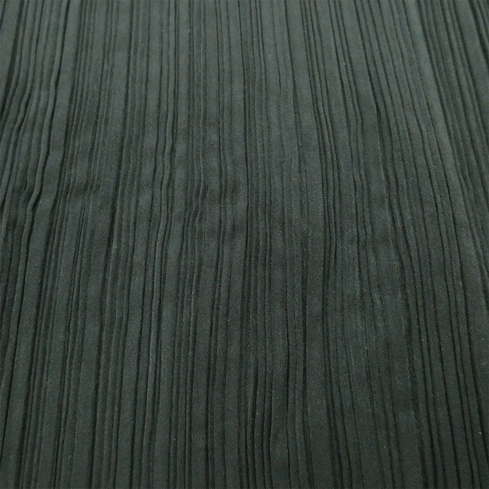 ISSEY MIYAKE イッセイミヤケ IM33-FG908 プリーツ加工 ロング スカート ブラック系 M【中古】