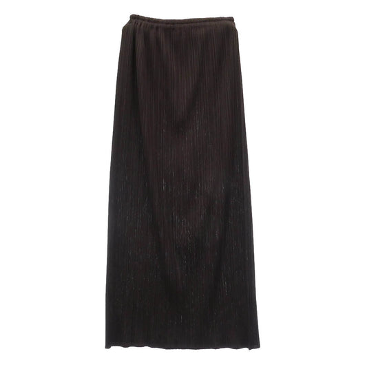 PLEATS PLEASE プリーツプリーズ イッセイミヤケ PP53-JG213 プリーツ加工 スカート ブラウン系 3【美品】【中古】