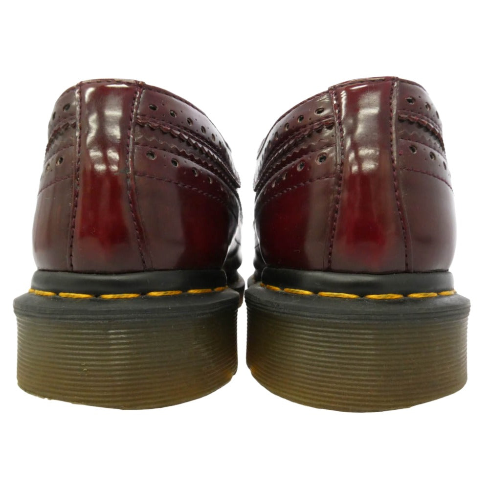 Dr.Martens ドクターマーチン 3989 BROUGUE SHOE ブローグ シュー ウィングチップ レザー シューズ ブラウン系 UK9【中古】