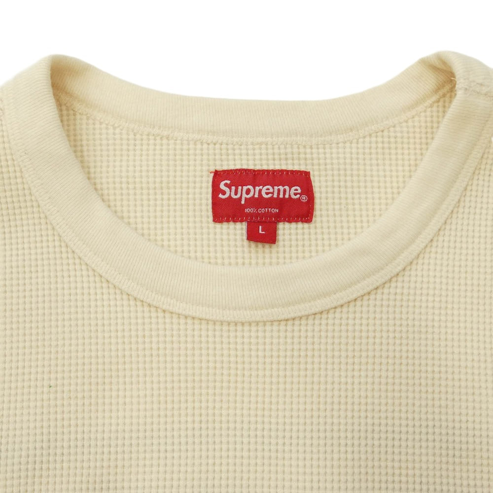Supreme シュプリーム 19AW HQ Waffle Thermal ワッフル サーマル 長袖