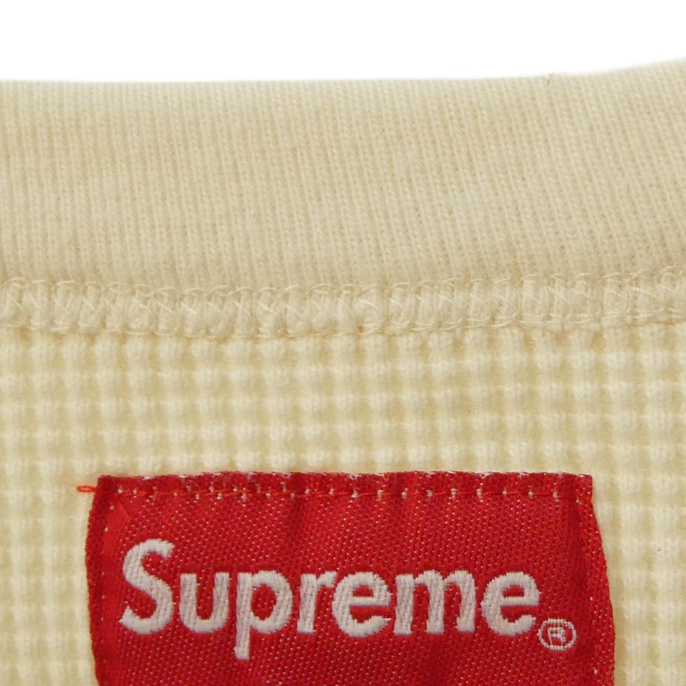 Supreme シュプリーム 19AW HQ Waffle Thermal ワッフル サーマル 長袖