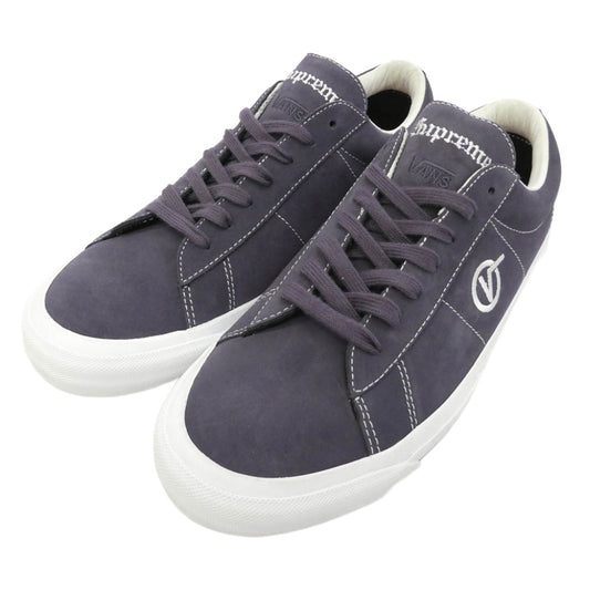 Supreme シュプリーム 18AW VN0A3XTIRTJ × VANS SID PRO PURPLE バンズ シド プロ パープル スケート シューズ ローカットスニーカー パープル系 28.5cm【極上美品】【中古】