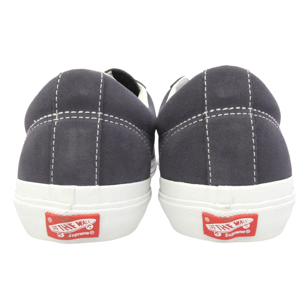 Supreme シュプリーム 18AW VN0A3XTIRTJ × VANS SID PRO PURPLE バンズ シド プロ パープル スケート シューズ ローカットスニーカー パープル系 28.5cm【極上美品】【中古】