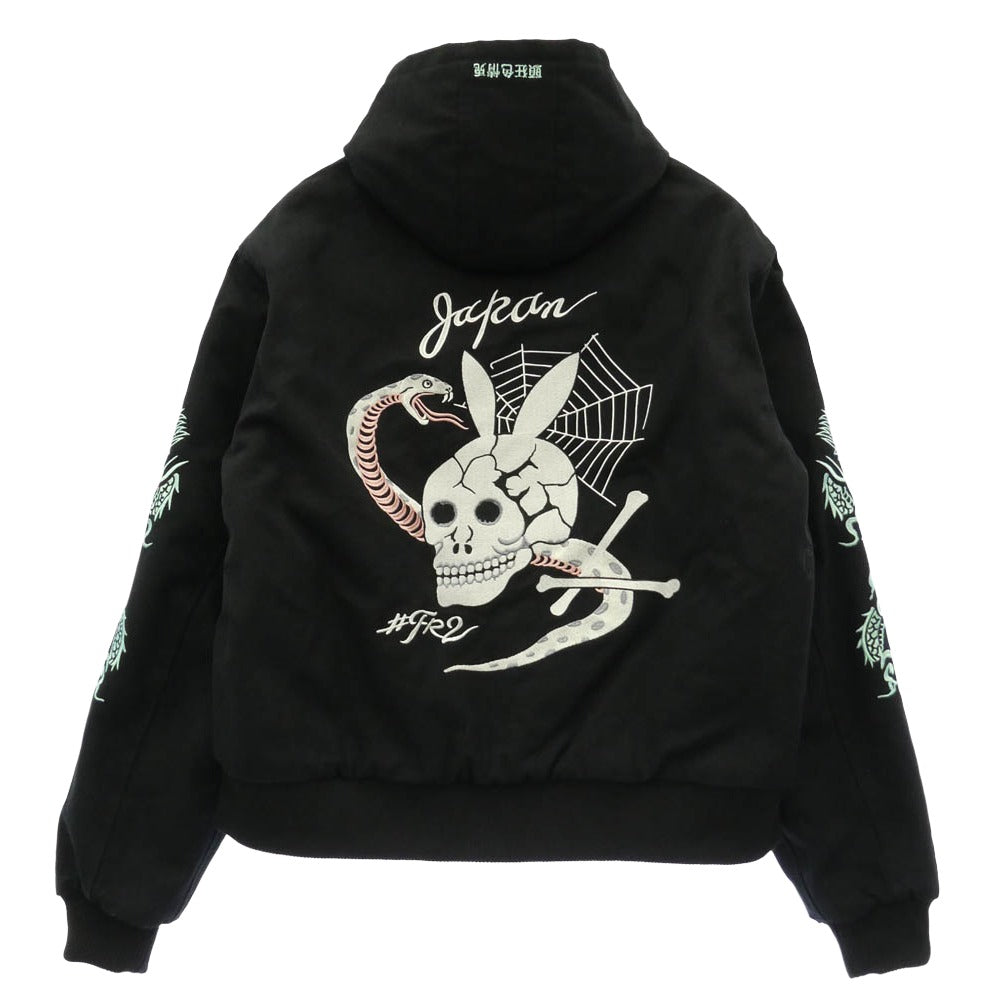 TOGA トーガ 25AW TV252-JC324 VIRILIS VELVET TRACK JACKET ウエスタンバックルジップ ビリリース ベルベット ジップ トラックジャケット ブラック系 46【美品】【中古】 TOGA トーガ 25AW TV252-JC324 VIRILIS VELVET TRACK JACKET