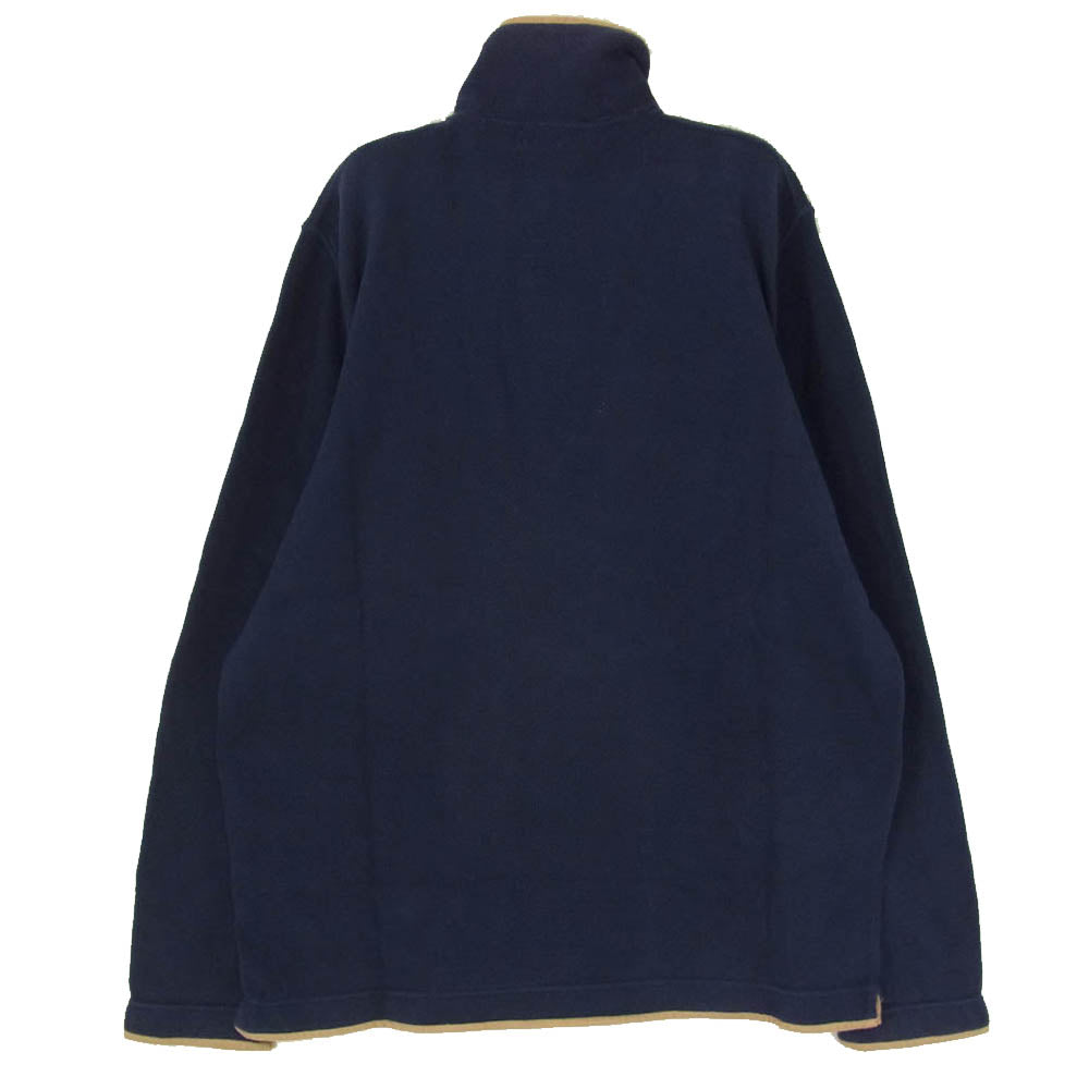 Brunello Cucinelli ブルネロクチネリ コットン ハーフジップ ニット ネイビー系 サイズ表記無【中古】