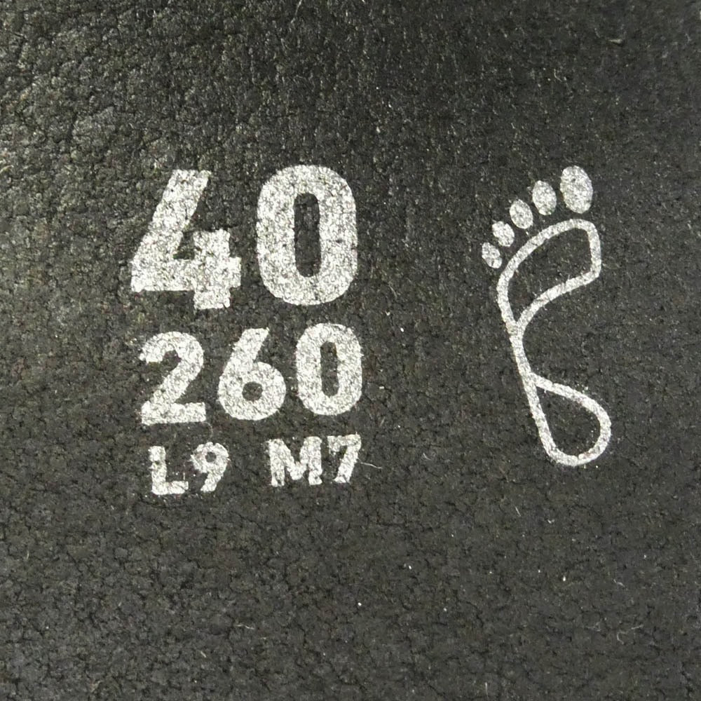BIRKENSTOCK ビルケンシュトック SYDNEY BS EDIFICE 別注 シドニー サンダル ブラック系 40【新古品】【未使用】【中古】