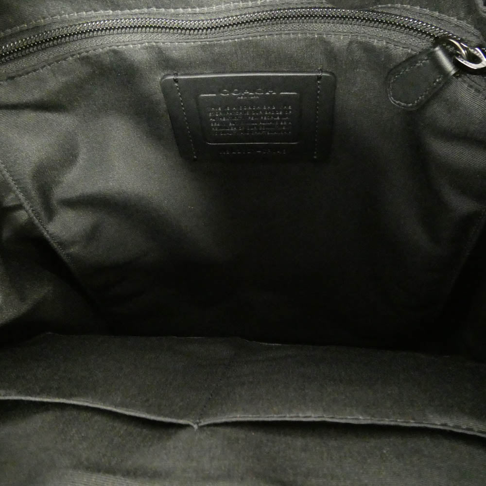 COACH コーチ L2321-CP046 スプリント バックパック レザー リュック ブラック系【中古】