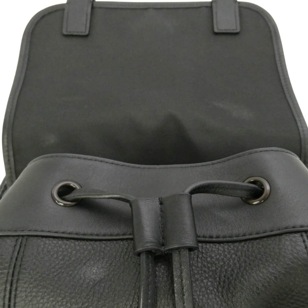 COACH コーチ L2321-CP046 スプリント バックパック レザー リュック ブラック系【中古】