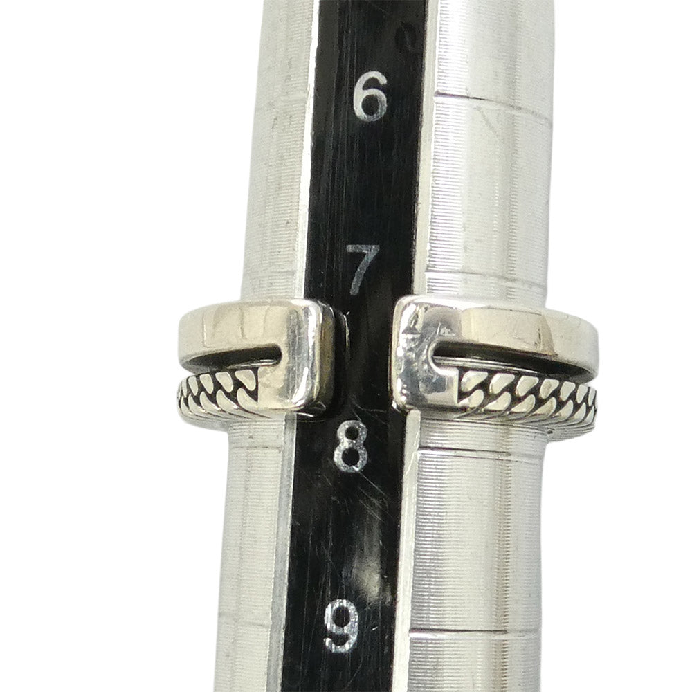 DEAL DESIGN ディールデザイン R.I.P クロス リング シルバー系 7.5号【中古】