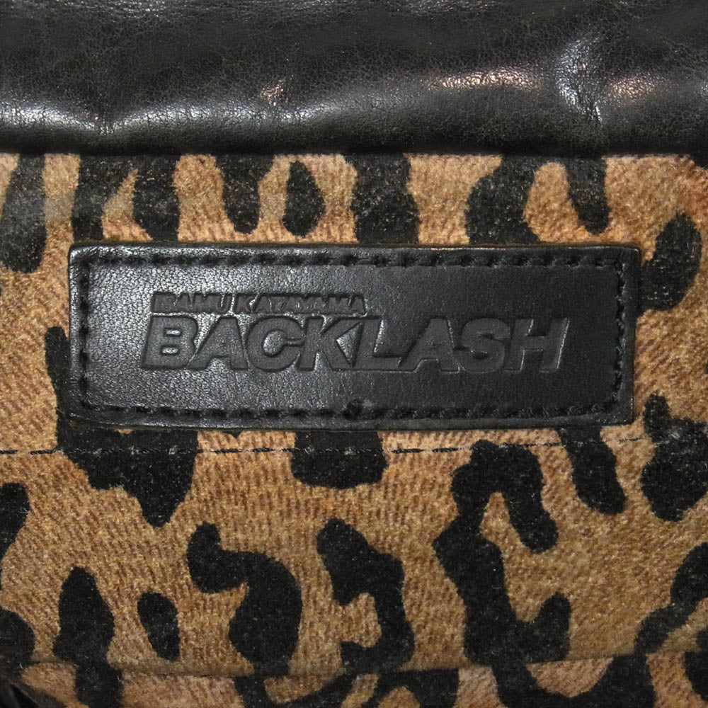バックラッシュ ショルダーバッグ レオパード ISAMUKATAYAMA BACKLASH