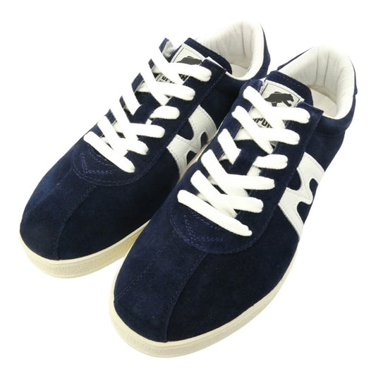 カルフ F809006 Trampas NAVY WHITE トランパス ネイビー ホワイト ローカット スニーカー ダークネイビー系 ホワイト系 US7【新古品】【未使用】【中古】