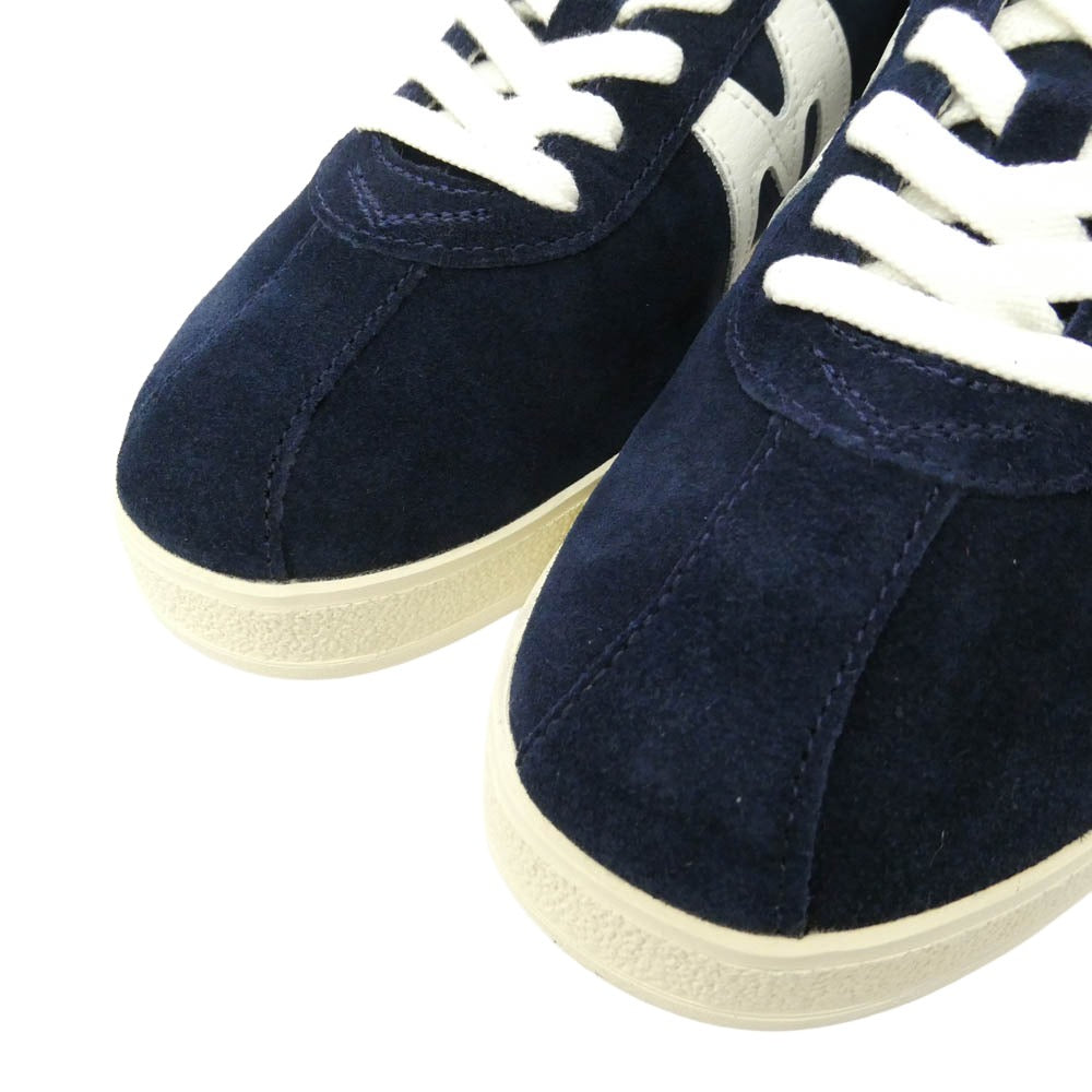 カルフ F809006 Trampas NAVY WHITE トランパス ネイビー ホワイト ローカット スニーカー ダークネイビー系 ホワイト系 US7【新古品】【未使用】【中古】