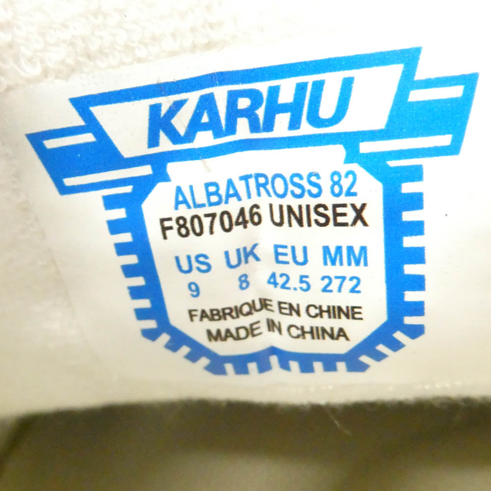 カルフ F807046 ALBATROSS 82 SILVER LINING STORMY WEATHER アルバトロス ローカットスニーカー マルチカラー系 US9【新古品】【未使用】【中古】