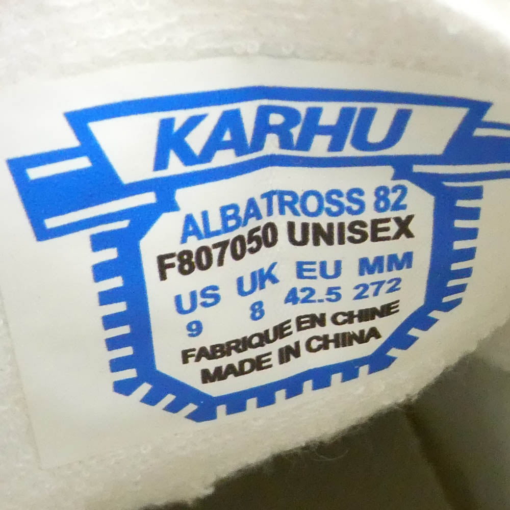 カルフ F807050 ALBATROSS 82 ABBEY STONE CHOCOLATE TORTE アルバトロス ローカットスニーカー マルチカラー系 US9【新古品】【未使用】【中古】