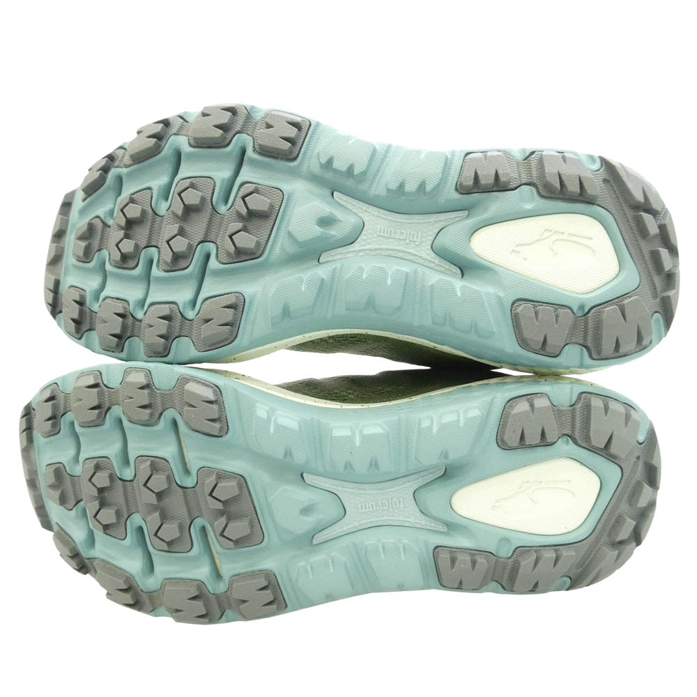 カルフ F204003 IKONI TRAIL OIL GREEN MINERAL BLUE イコニ トレイル ランニングシューズ ローカットスニーカー マルチカラー系 US8【新古品】【未使用】【中古】