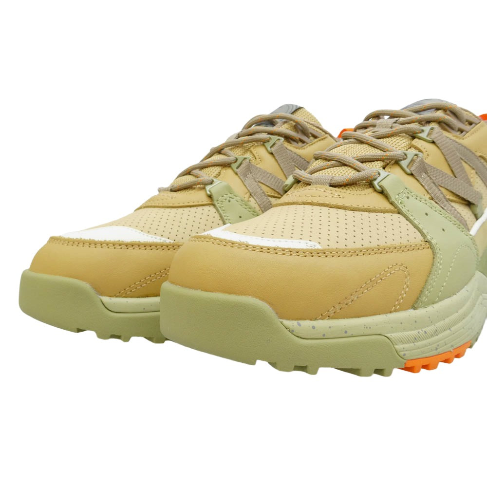 カルフ NOR0001 × Norbit FUSION XC WP ノービット フュージョン HAVE A NICE HIKE SAGE GREEN BEIGE ランニングシューズ ローカットスニーカー モスグリーン系 ベージュ系 US10【新古品】【未使用】【中古】