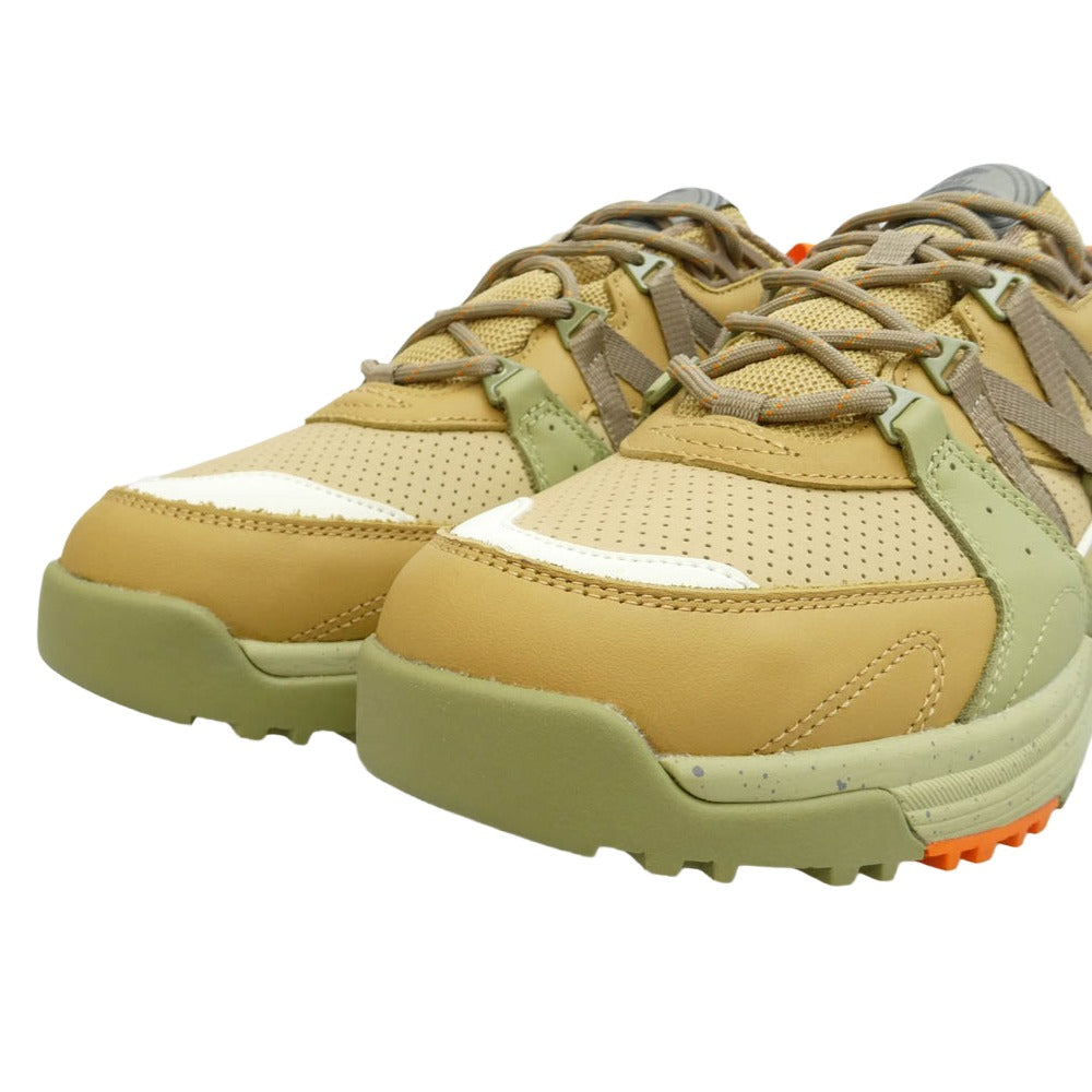 カルフ NOR0001 × Norbit FUSION XC ノービット フュージョン HAVE A NICE HIKE SAGE GREEN BEIGE ランニングシューズ ローカットスニーカー マルチカラー系 US9.5【新古品】【未使用】【中古】