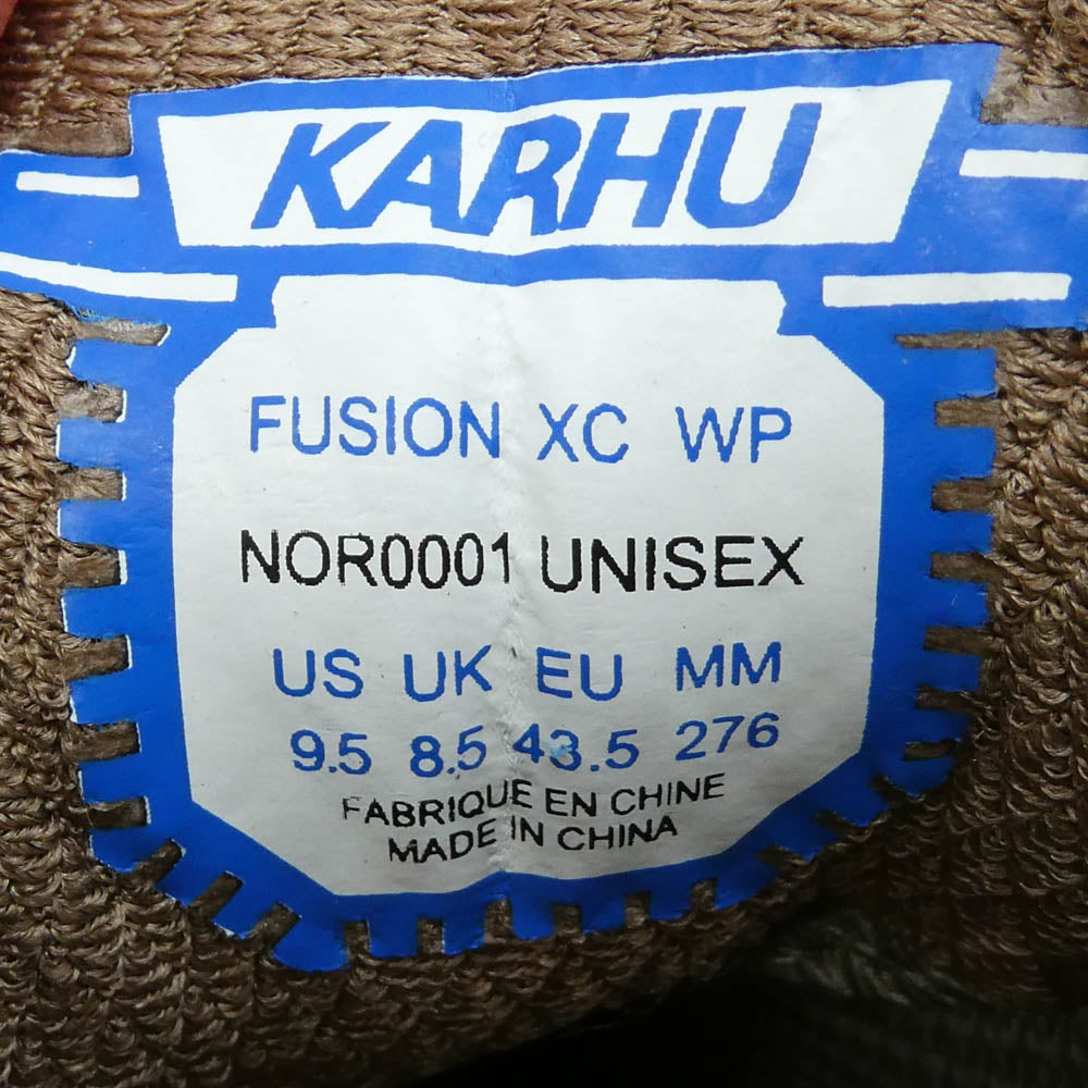 カルフ NOR0001 × Norbit FUSION XC ノービット フュージョン HAVE A NICE HIKE SAGE GREEN BEIGE ランニングシューズ ローカットスニーカー マルチカラー系 US9.5【新古品】【未使用】【中古】