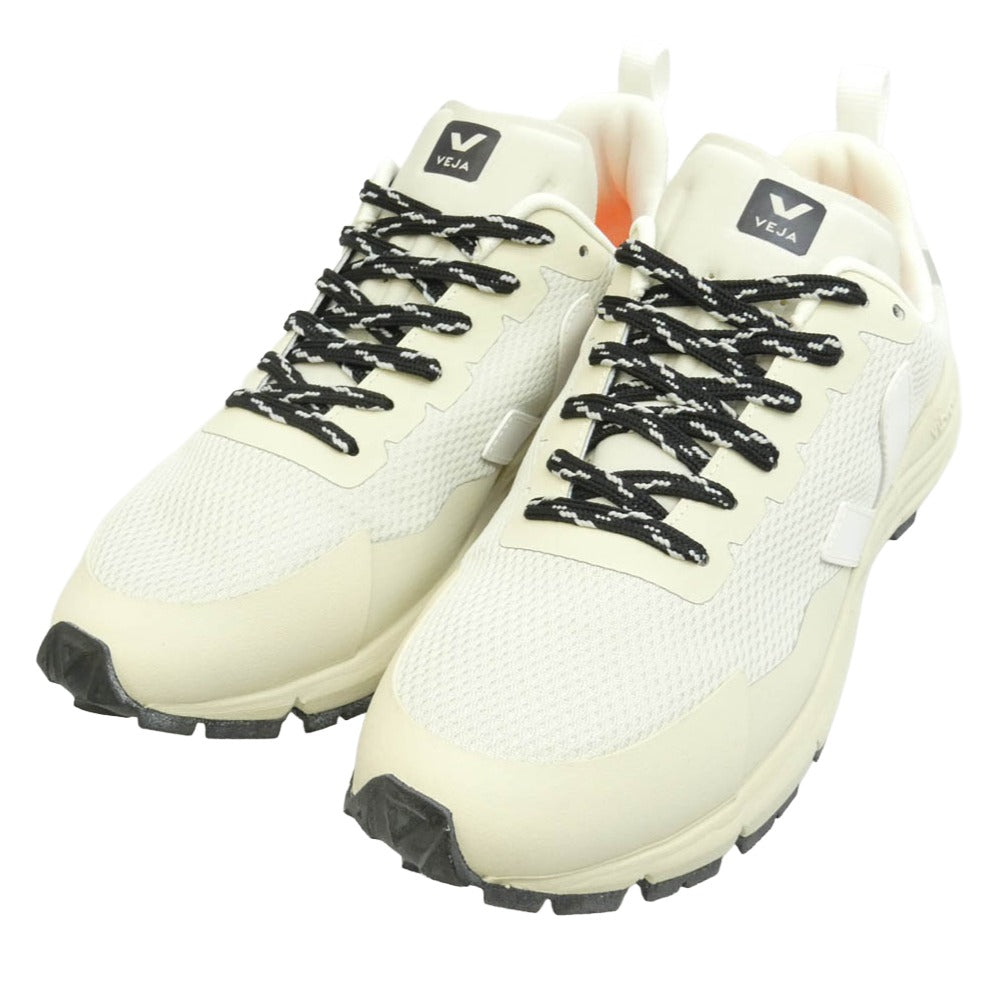 ヴェジャ DC0102576B Dekkan ALVEOMESH NATURAL WHITE デカン アルベオメッシュ ナチュラル ホワイト ローカット スニーカー オフホワイト系 26cm【新古品】【未使用】【中古】