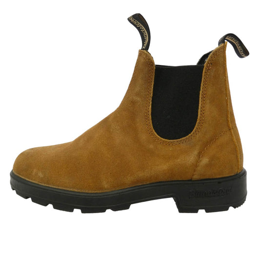 ブランドストーン 1911 ELASTIC SIDED SUEDE BOOT TOBACCO エラスティック スエード チェルシー サイドゴア ショート ブーツ タバコ ブラウン系 UK5【中古】
