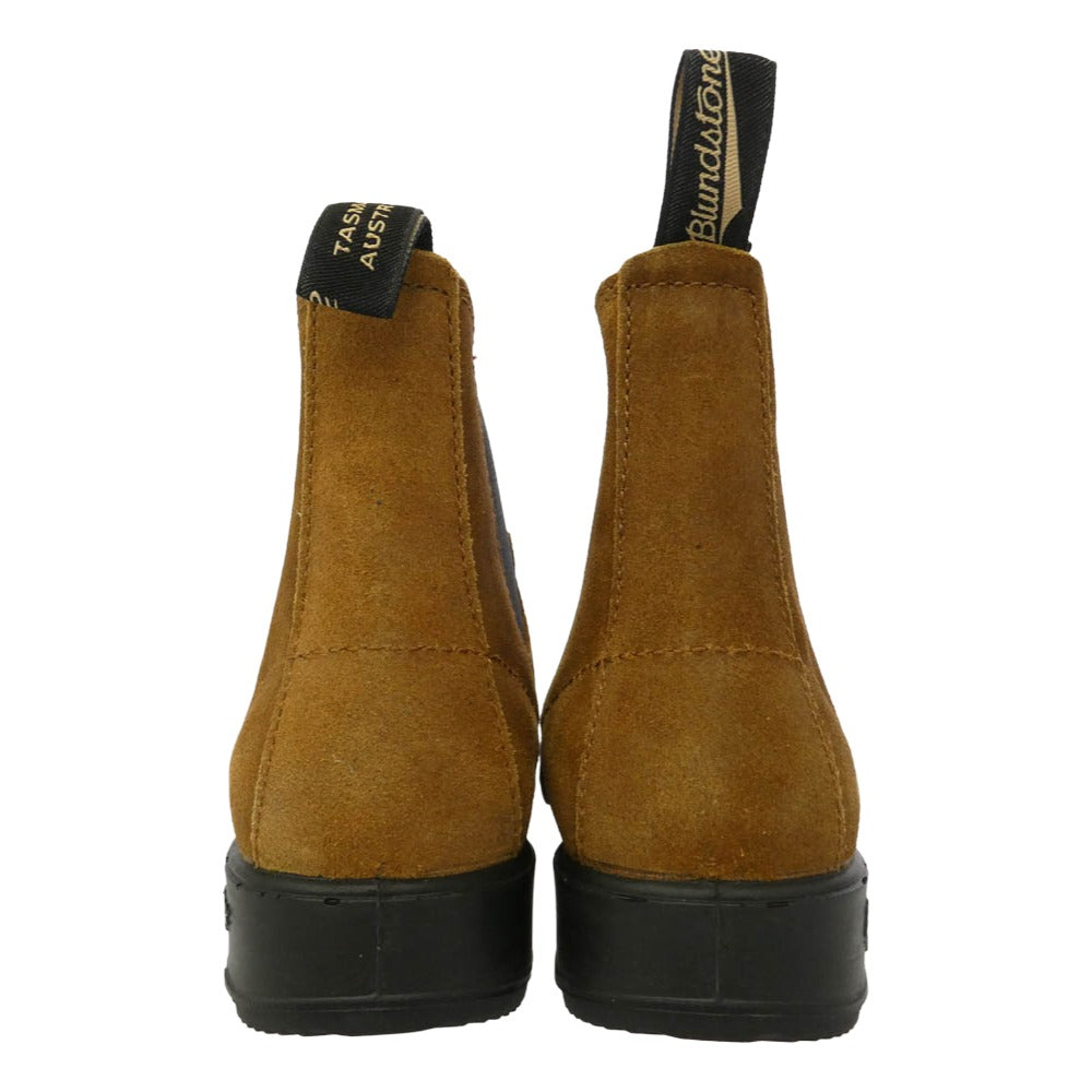 ブランドストーン 1911 ELASTIC SIDED SUEDE BOOT TOBACCO エラスティック スエード チェルシー サイドゴア ショート ブーツ タバコ ブラウン系 UK5【中古】