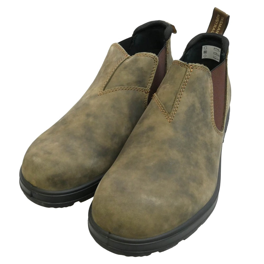 ブランドストーン 2036 SLIP ON SHOE チェルシー サイドゴア ローカット スリッポン ブーツ ブラウン系 UK7【極上美品】【中古】