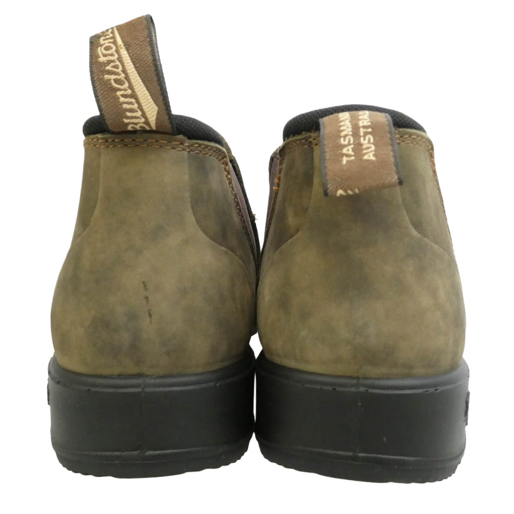 ブランドストーン 2036 SLIP ON SHOE チェルシー サイドゴア ローカット スリッポン ブーツ ブラウン系 UK7【極上美品】【中古】