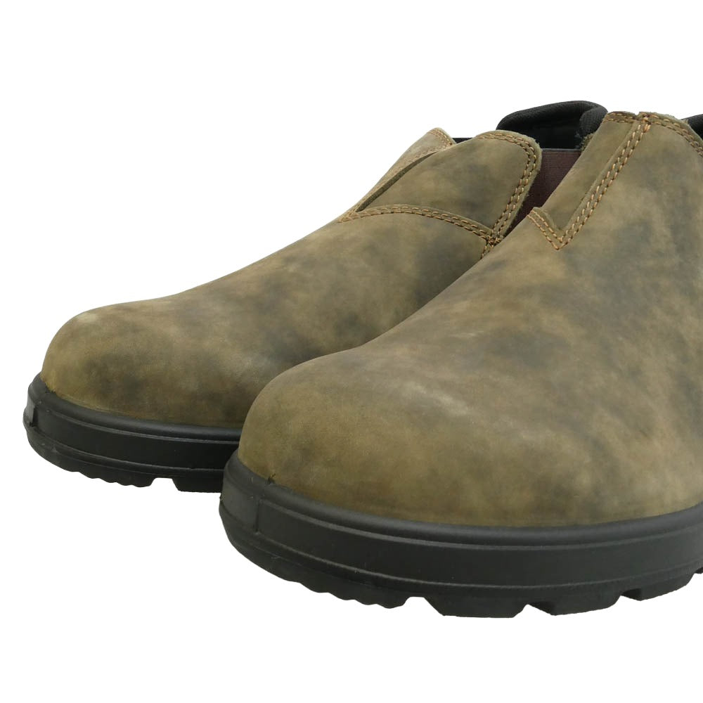 ブランドストーン 2036 SLIP ON SHOE チェルシー サイドゴア ローカット スリッポン ブーツ ブラウン系 UK7【極上美品】【中古】