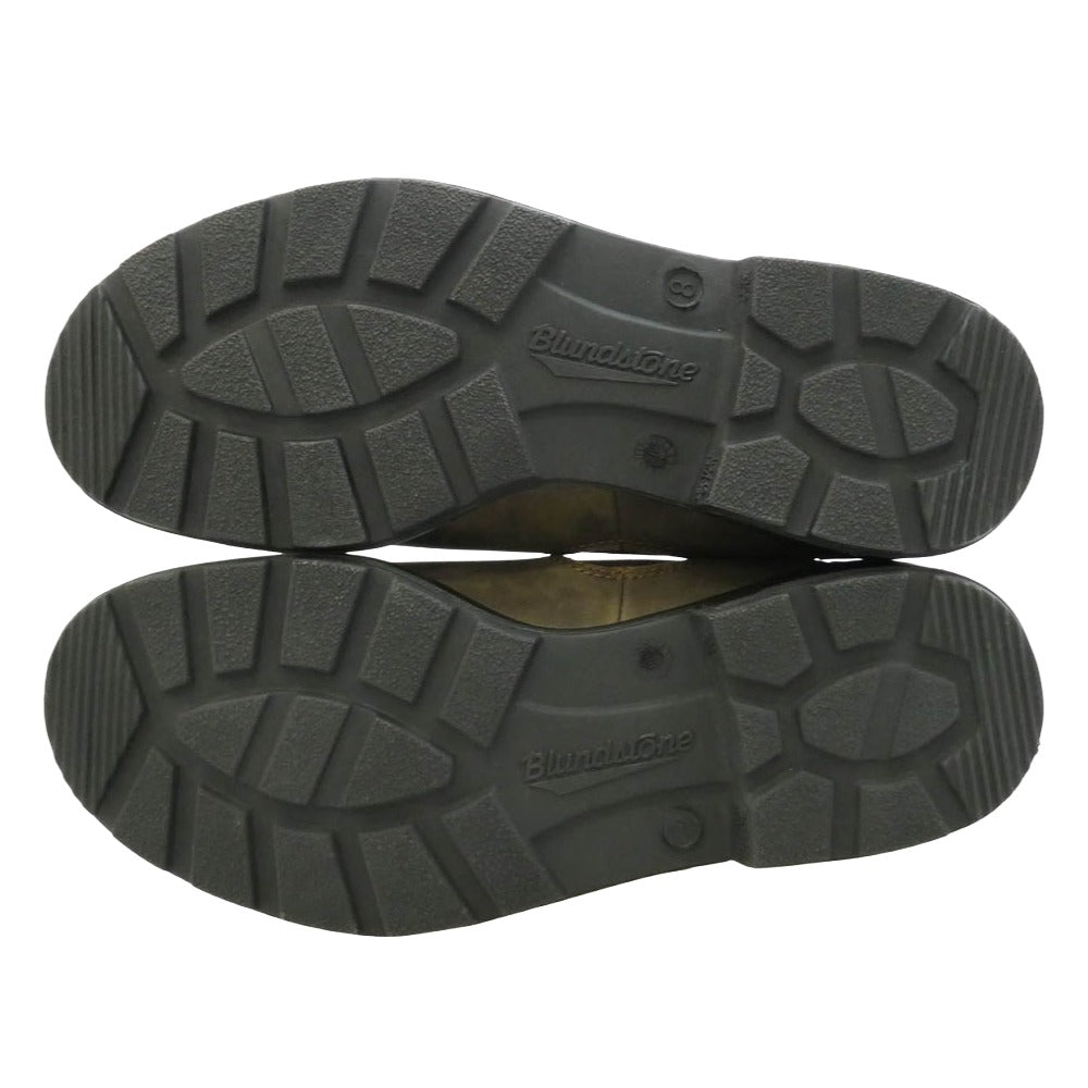 ブランドストーン 2036 ORIGINALS SLIP ON LEATHER LOW CUT SHOES オリジナル スリッポン スエード レザー ローカット シューズ ブラウン系 UK8【美品】【中古】