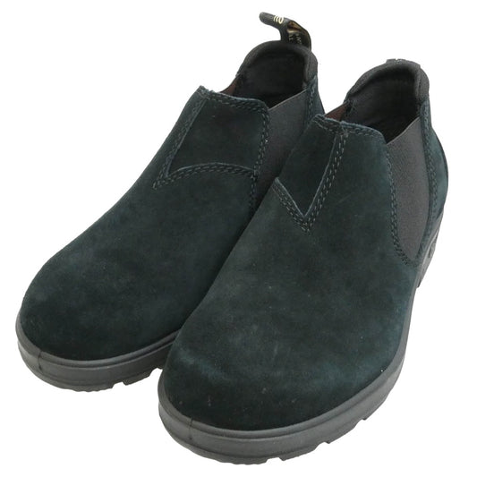 ブランドストーン 1605 ORIGINALS SLIP ON LEATHER LOW CUT SHOES オリジナル スリッポン スエード レザー ローカット シューズ ブラック系 UK3【美品】【中古】