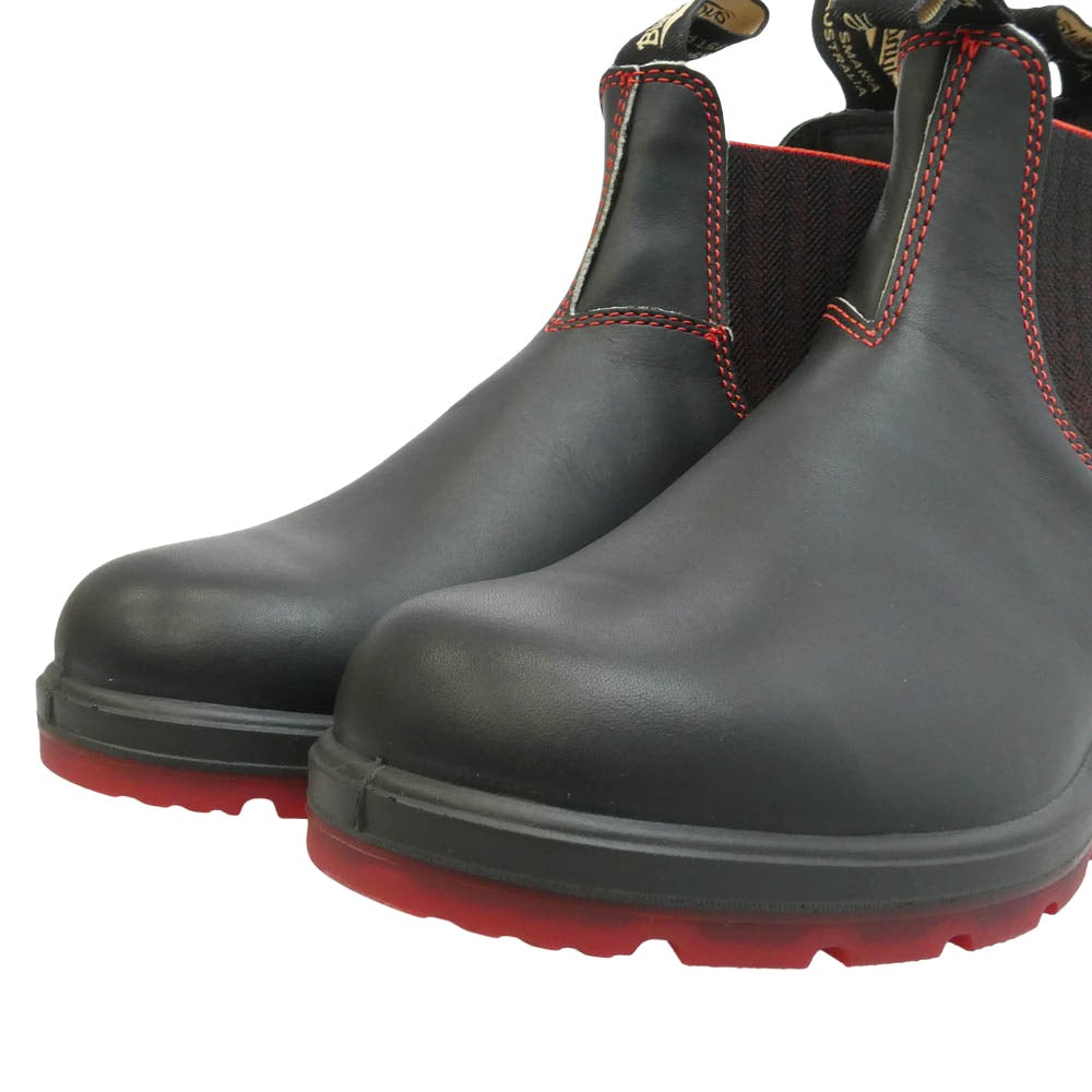 ブランドストーン 2342 Leather Chelsea Boots レザー サイドゴア チェルシー ショート ブーツ ブラック系 UK6【極上美品】【中古】